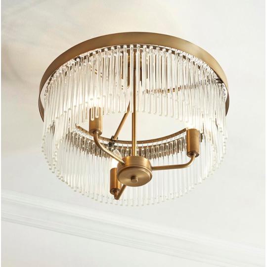 bronz kerek mennyezeti kristaly lampa vilagitas alacsony belmagassag klasszikus polgari elegans luxus uvegkristaly nappali haloszoba folyoso 21341123412.jpg